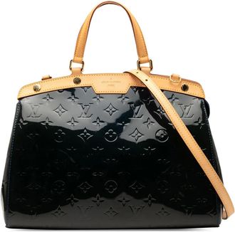 Louis Vuitton 2013 Monogram Vernis Brea MM satchel - Blu