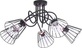 OEM L&aacute;mpara Colgante Moderna De Loft Industrial De Cobre