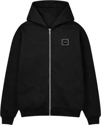 My Brand Essentials Zip Hoodie - Heren - Vesten met rits - Zwart - M - Hoodies & sweatvesten