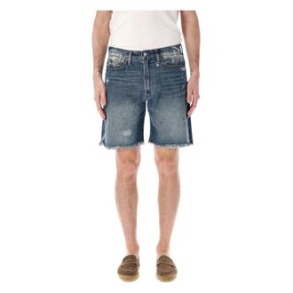 Polo Ralph Lauren Denim Shorts, male, Blue, Size: W30 Painted Denim Shorts
