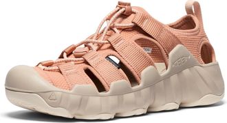 Keen Womens Hyperport H2 Closed Toe Breathable Easy on Comfortable Hiking and Water Sandals, Cork/Cameo Rose, 7.5 UK