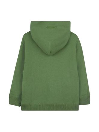 Lanvin Cotton Hooded Sweatshirt - Green