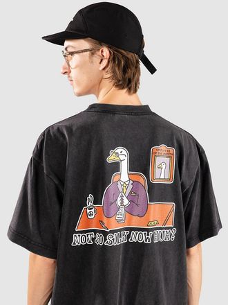 A.Lab Not So Silly Me Boxy Camiseta negro