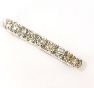C&A White Gold White Gold (14K) Band Ring (Pre-Owned)