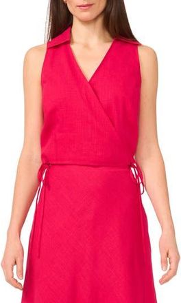 1.State Wrap Collared Top in Magenta at Nordstrom Rack, Size Xx-Large