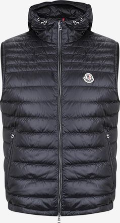 Moncler Leichte Steppweste mit Kapuze Orant