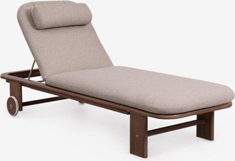 Sklum Tumbona Reclinable En Madera De Acacia Uleno Sklum