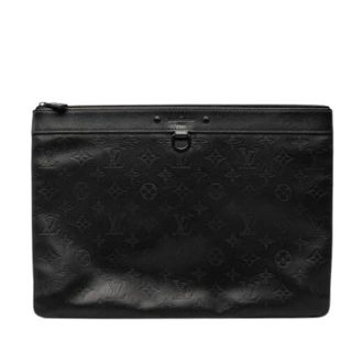 Louis Vuitton Pre-owned Clutches, male, Black, Size: ONE SIZE Pre-owned Clutch bag