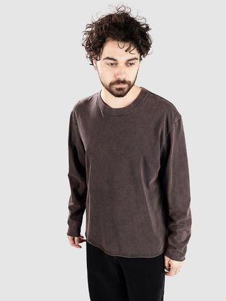 Ninth Hall Fundamental Raw Edge Longsleeve charcoal
