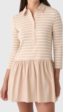 Velvet Sinead Mini Dress In Sesame