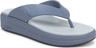 Ryk&auml; Viv Platform Thong Sandal in Flintstone Blue at Nordstrom Rack, Size 5.5