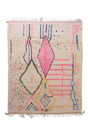 AFK Living Alfombra bereber marroqu&iacute; de lana 235 x 307 cm