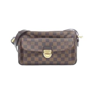 Louis Vuitton Pre-owned Damier Ravello Schoudertas - Dames - Pre-owned - Bruin - Maat: ONE Size