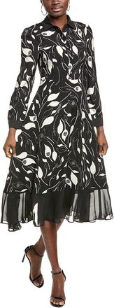 Gracia Button Front Midi Dress