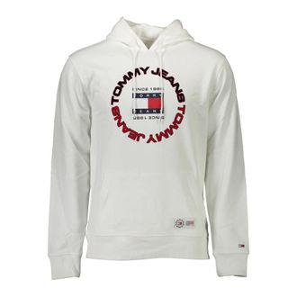 Tommy Hilfiger Heren, Sweatshirts & Hoodies, Wit, Maat: XL Katoen