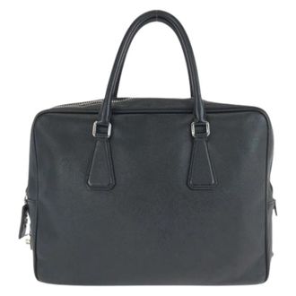Prada Pre-owned Leather prada-bags - Heren - Vintage Handtas - Zwart - ONE Size - Vintage