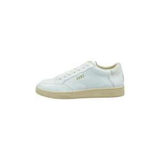 GANT Prepus Sneaker - Heren - Schoenen - Wit - Maat: 40 EU Zijde