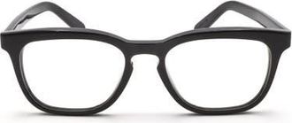 Maison Margiela 52mm Square Optical Glasses in Black at Nordstrom