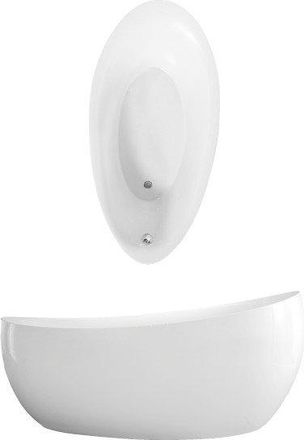 Villeroy & Boch Ba&ntilde;era Villeroy & Boch Quaryl Oval Aveo New Generation Ubq194ave9w1v-01 1900x950mm, Independiente, Sin Costuras, Con Desag&uuml;e Y Rebose Premontados, Bla