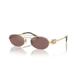 Miu Miu Sunglasses, unisex, Yellow, Size: ONE SIZE Elegant Sunglasses for Stylish Look
