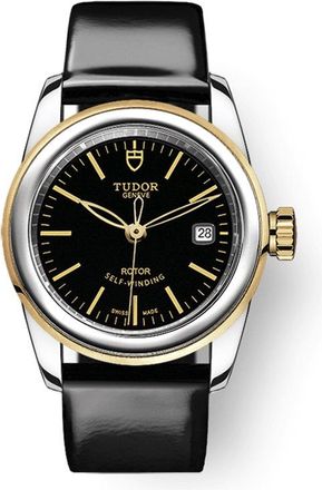 Tudor Glamour Date Automatic Black Dial Ladies Watch 51003-0024