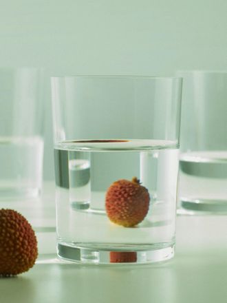 Deborah Ehrlich Hand-Blown Crystal Water Glasses (Set of 4)