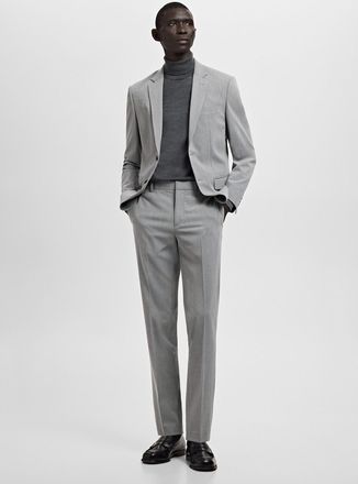 Mango Giacca completo París super slim-fit grigio - Uomo - 44 - MANGO MAN