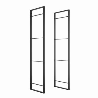 Emuca Emuca Estructura Para Estanter&iacute;a Lader, Altura 1150 Mm, Acero, Pintado Negro