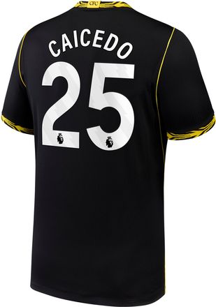 Nike Mois&eacute;s Caicedo Chelsea 2026/27 Stadium Away Nike Mens Dri-FIT Soccer Jersey in Black | NN204415157-CFC