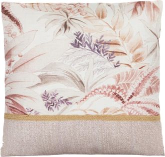 KASANOVA Cuscino divano 45x45 cm foglie beige