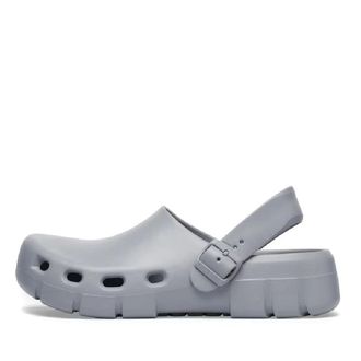 Birkenstock Clogs, male, Gray, Size: 12 US Stone Coin Clogs