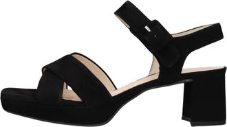 Gabor 953 Sandalen - Dames - Sandalen met hakken - Zwart - 39 EU - Schoenen