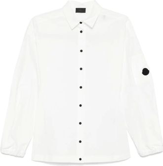 Moncler Blouse met pofmouwen - Wit