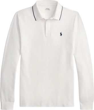 Polo Ralph Lauren Poloshirt met lange mouwen - Wit