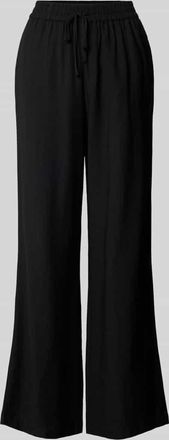 Christian Berg Flared Fit Stoffhose aus Viskose-Mix in Black, Gr&ouml;&szlig;e 34