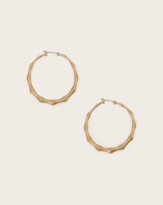 AllSaints Clara Medium Hoop Earrings