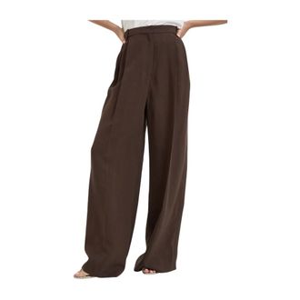 Iro Wide Trousers, female, Brown, Size: 2XS Palazzo Trousers