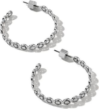 Miranda Frye Lynda Hoop Earrings in Silver at Nordstrom