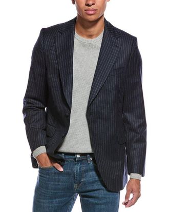Officine G&eacute;n&eacute;rale Giovanni Pinstripe Wool Jacket