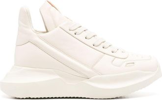 Rick Owens Geth Runner Leather Sneakers