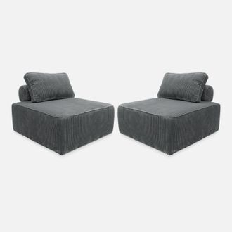 Sweeek Sof&aacute; Modular De Pana, 2 Plazas