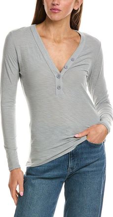 James Perse Jersey Henley Top