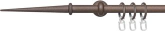 Liedeco Gardinenstange »Esp Spitze« Ø 16 mm 1 läufig-läufig Fixmass 1-läufig im Fixmass Ø 16 mm