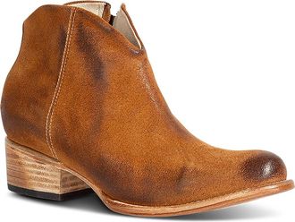 Freebird by Steven Hippy Bootie in Cognac Suede at Nordstrom, Size 10