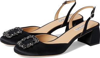 Badgley Mischka Vivia Womens Shoes Black : 9.5 M, Textile