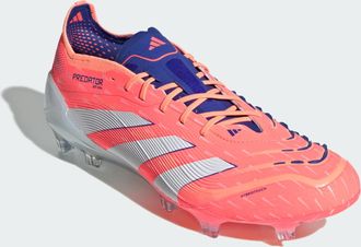 adidas adidas Performance Unisex Predator Elite Firm Ground Boots - Orange - Size UK 6