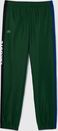 Lacoste Mens Croc Joggers in Green black - Size X-Small