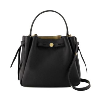 Tory Burch Tory Burch, Bucket Bags, female, Black, Size: ONE SIZE Romy Bucket Bag