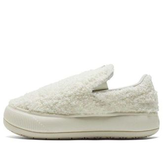 Puma (WMNS) PUMA Suede Mayu Slip-On Teddy - Marshmallow 384887-02