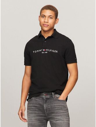 Tommy Hilfiger Mens Embroidered Tommy Graphic Polo